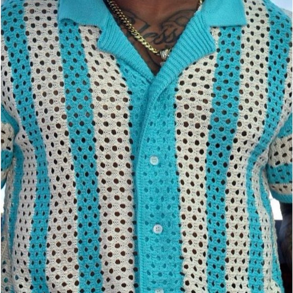 Phil breezy short sleeve button down shirt